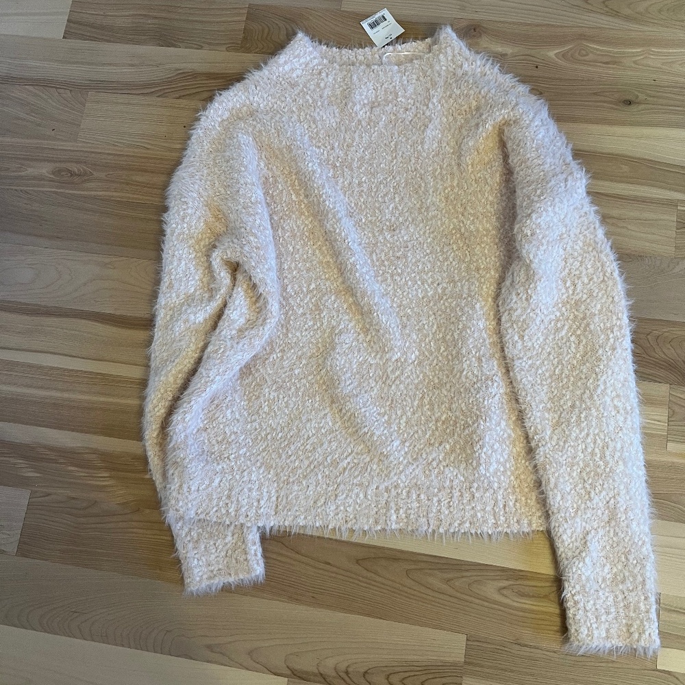 George pink sweater